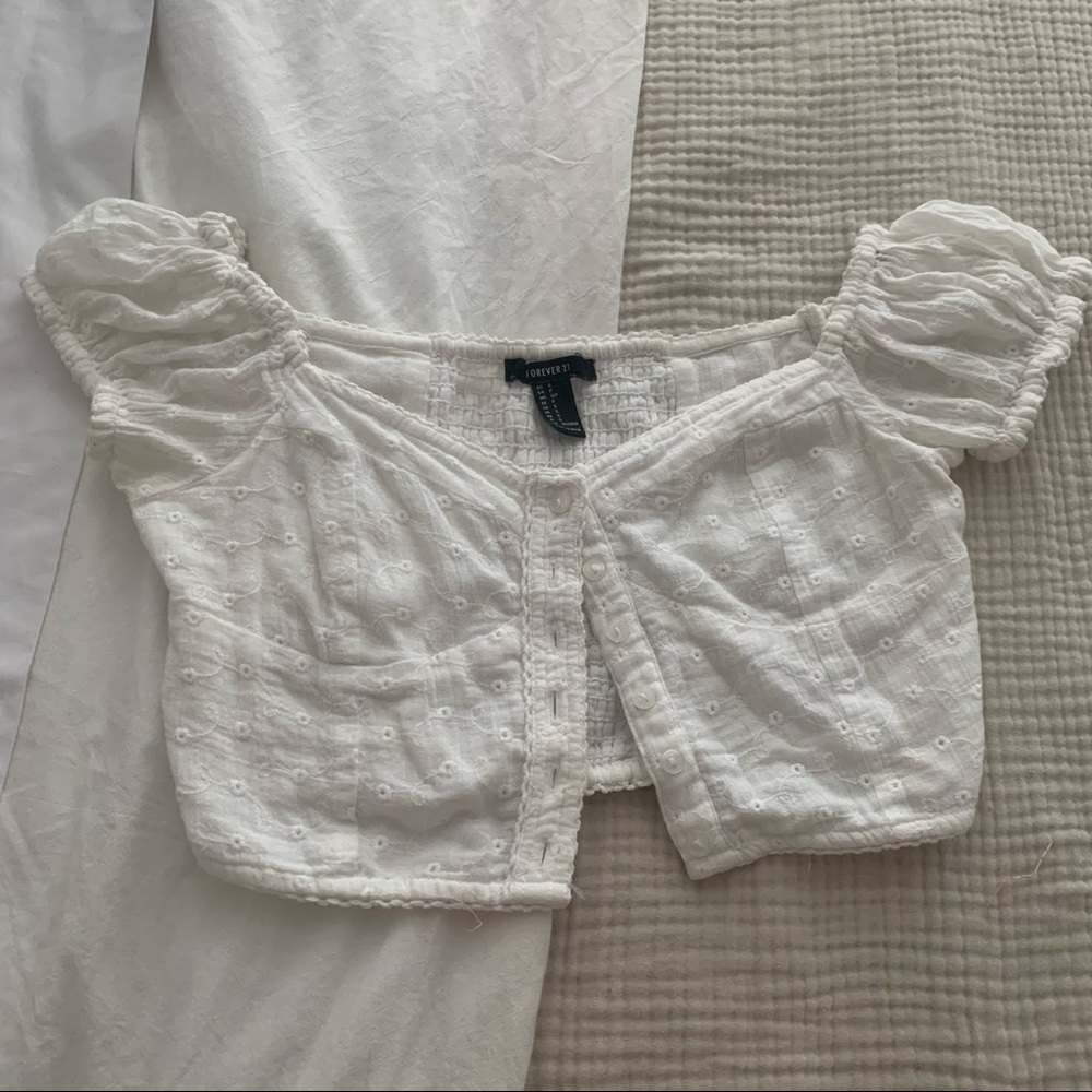 Romantic Eyelet Top - Picture 2 of 5